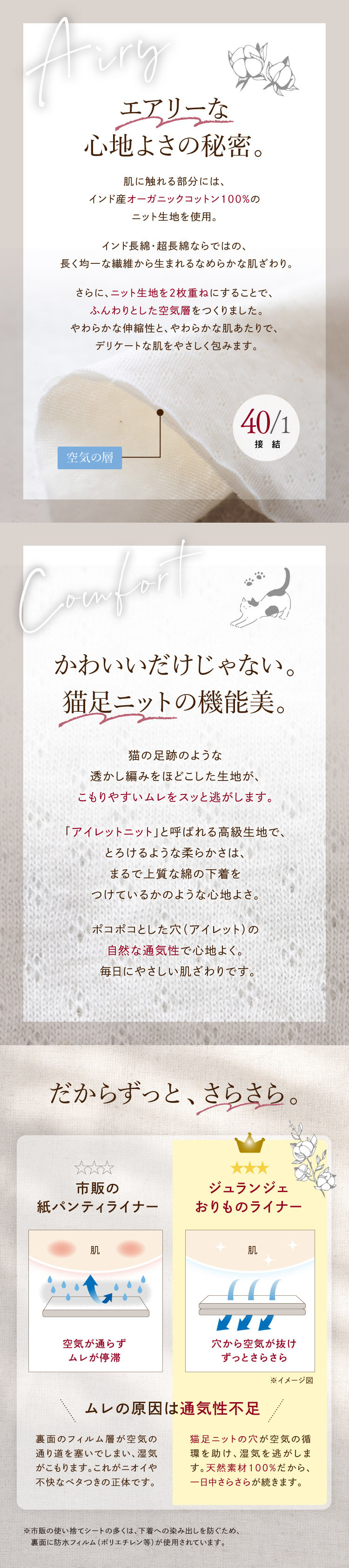 布ナプキン [初回限定]オーガニックおりものライナー 1枚 [お一人様4枚